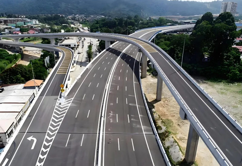 蹊径照明案例 | 壹定发电源点亮马来西亚东部沿海高速